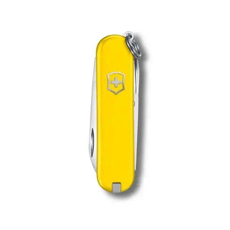 چاقوی 7 کاره کلاسیک ویکتورینوکس مدل Victorinox Classic SD زرد image gallery