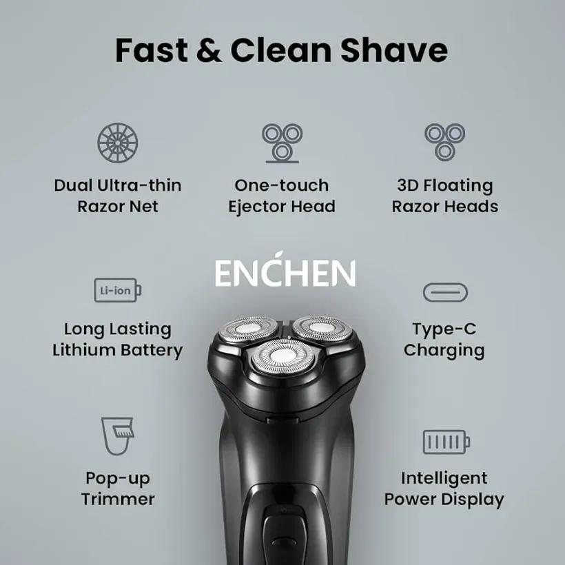 ماشین ریش تراش Enchen BlackStone Electric Shaver image gallery