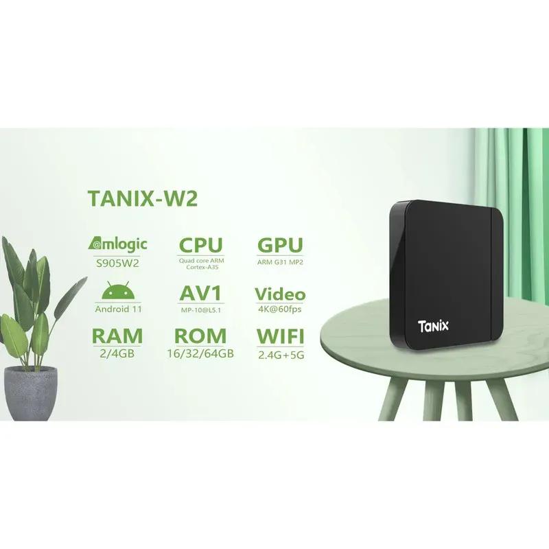 اندروید باکس تانیکس مدل Tanix W2 4GB 64GB image gallery