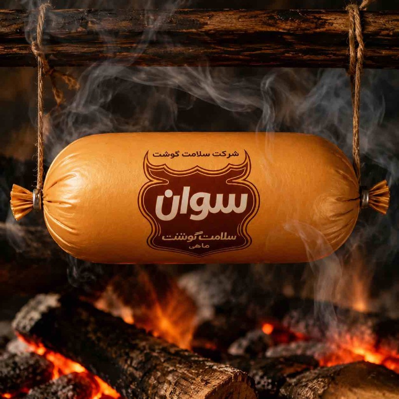 سوان سوسیس کوکتل دودی 70 درصد وزن 500 گرم (بسته بندی توری) image gallery