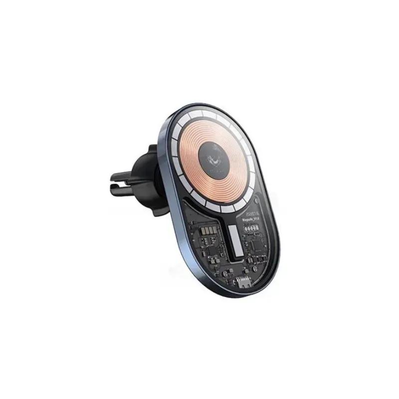 هولدر و شارژر وایرلس چند کاره گرین لاین مدل  Superior Safety توان 15 وات