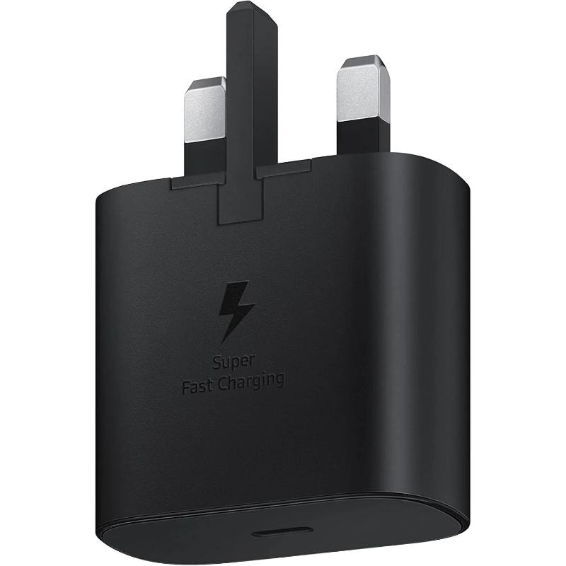 شارژر اصلی سوپر فست شارژ سامسونگ Samsung EP-T4511 Super Fast Charger 2.0 توان 45 وات با کابل