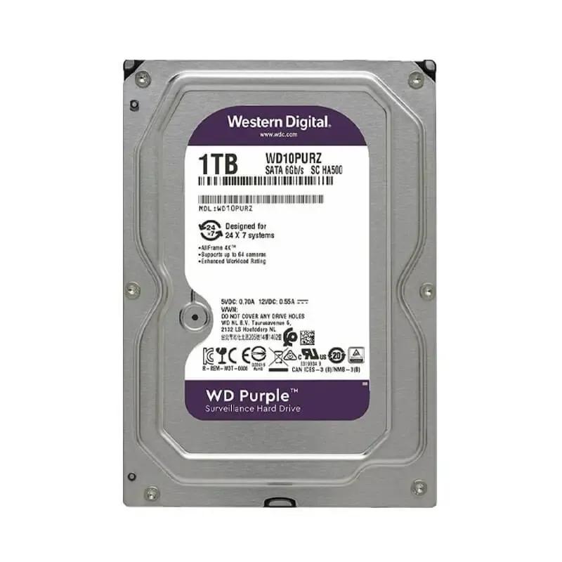 هارد اینترنال وسترن مدل Western WD Purple با ظرفیت 1 ترابایت