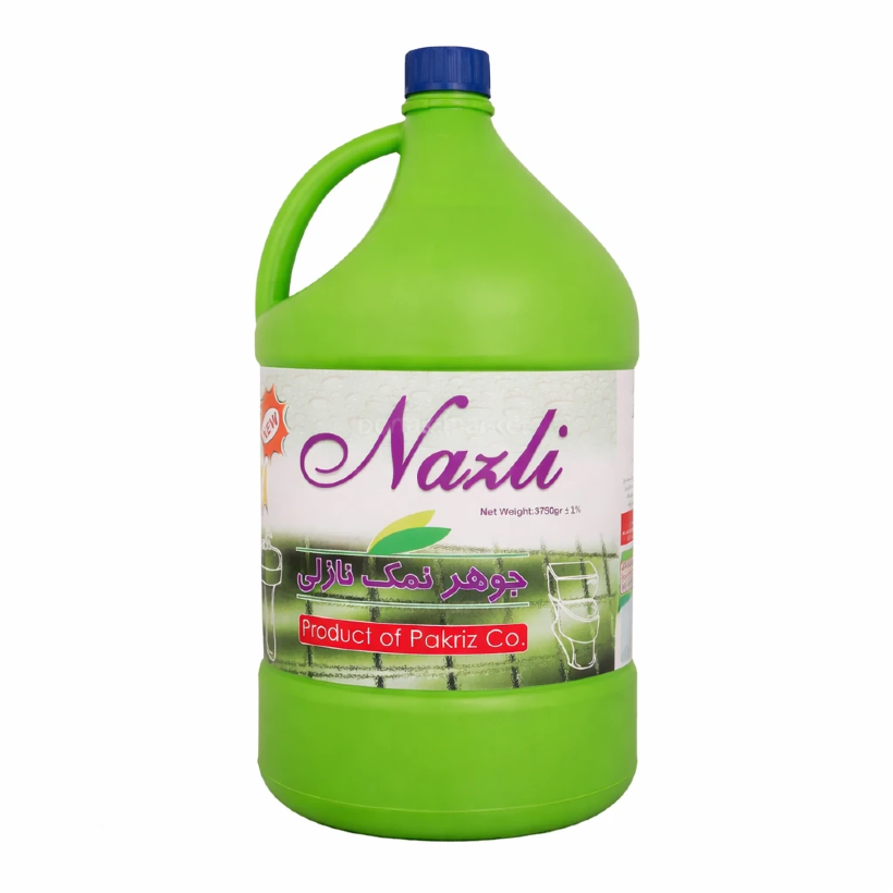 مایع جوهر نمک نازلی وزن 3750 گرمی (کارتن 4 عددی)