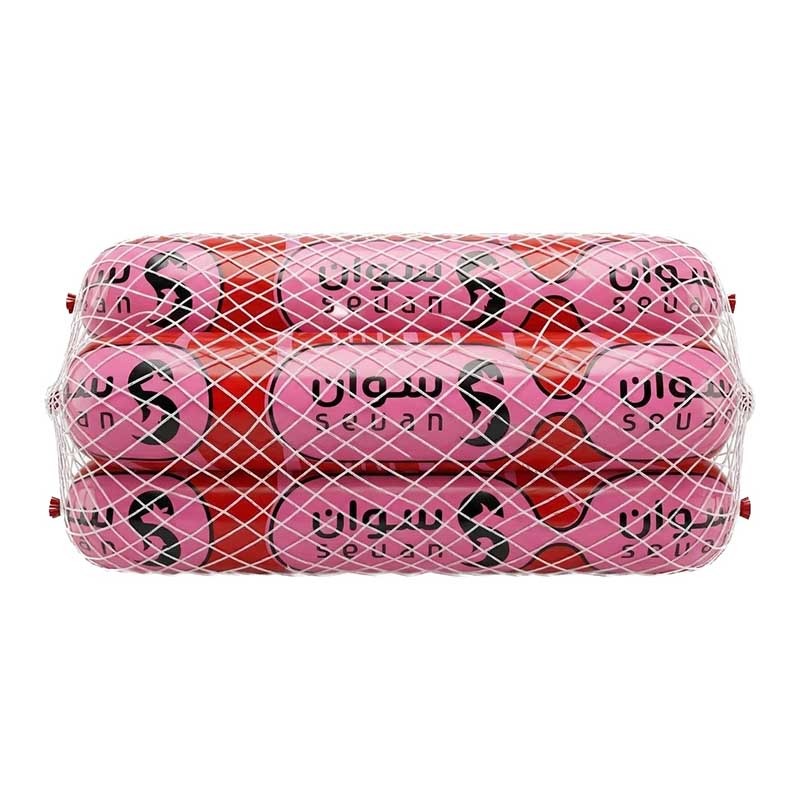 سوسیس آلمانی 40 درصد سوان وزن نیم کیلو (بسته بندی توری)