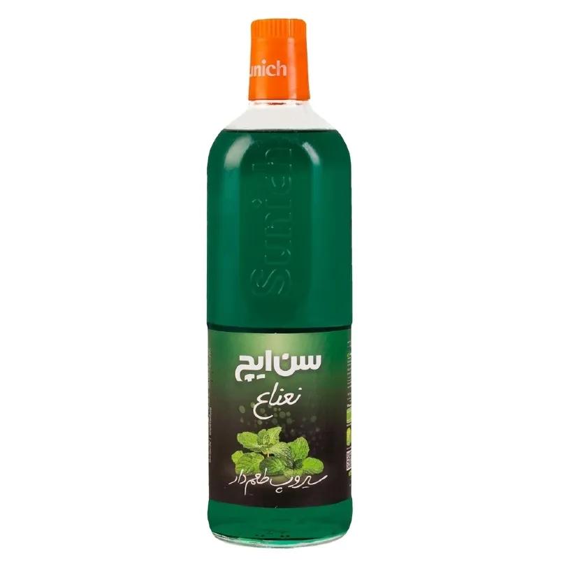 شربت سیروپ نعناع سن ایچ حجم 840 میلی لیتری (کارتن 6 عددی)