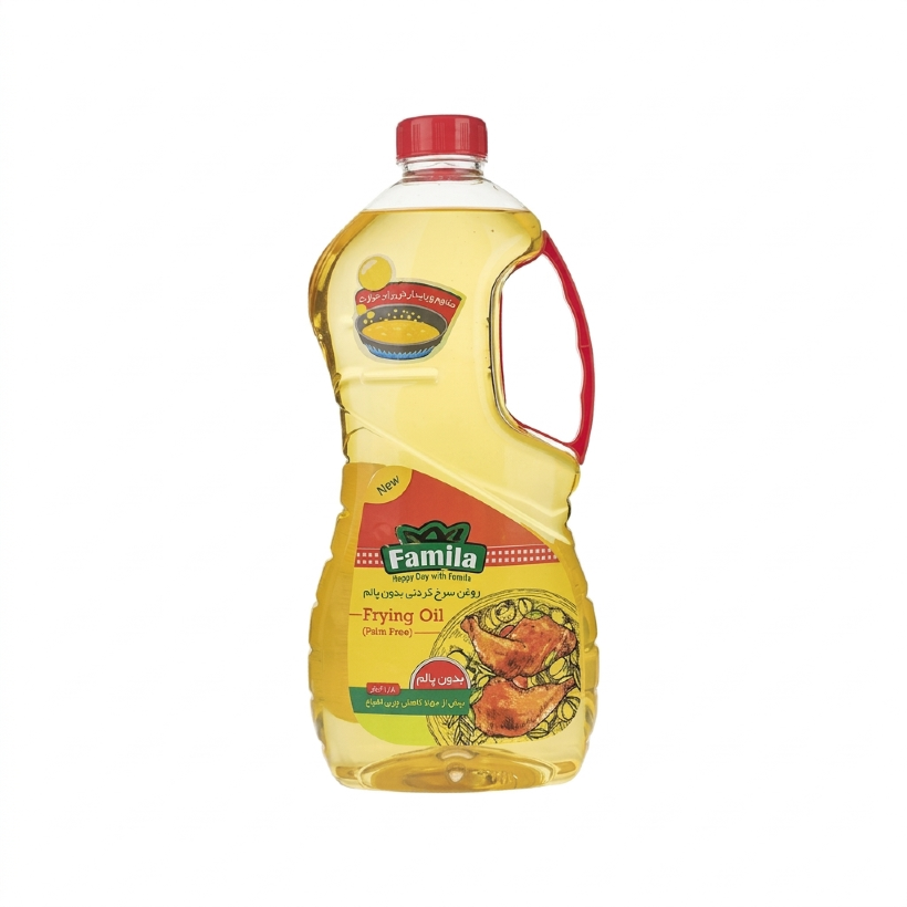روغن مایع فامیلا مخصوص سرخ کردنی حجم 1.8 لیتری