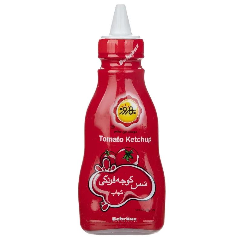 سس گوجه فرنگی بهروز وزن 660 گرمی (کارتن 12 عددی)