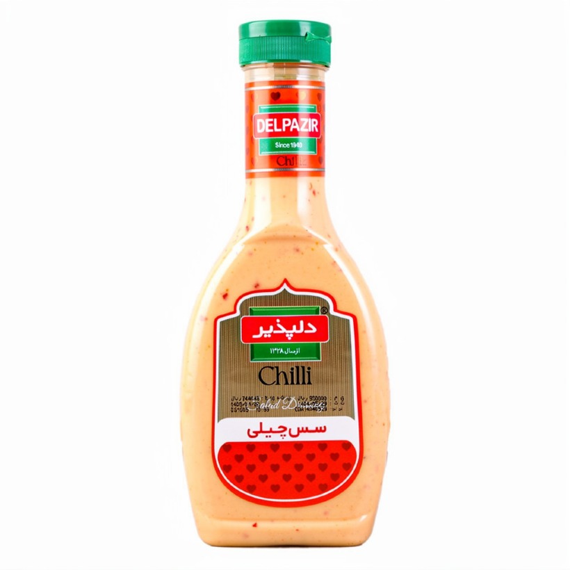 سس چیلی دلپذیر وزن 454 گرمی (کارتن 24 عددی)