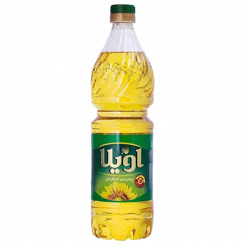 روغن مایع آفتابگردان اویلا مخصوص پخت و پز و سالاد حجم 1.5 لیتری (کارتن 8 عددی)