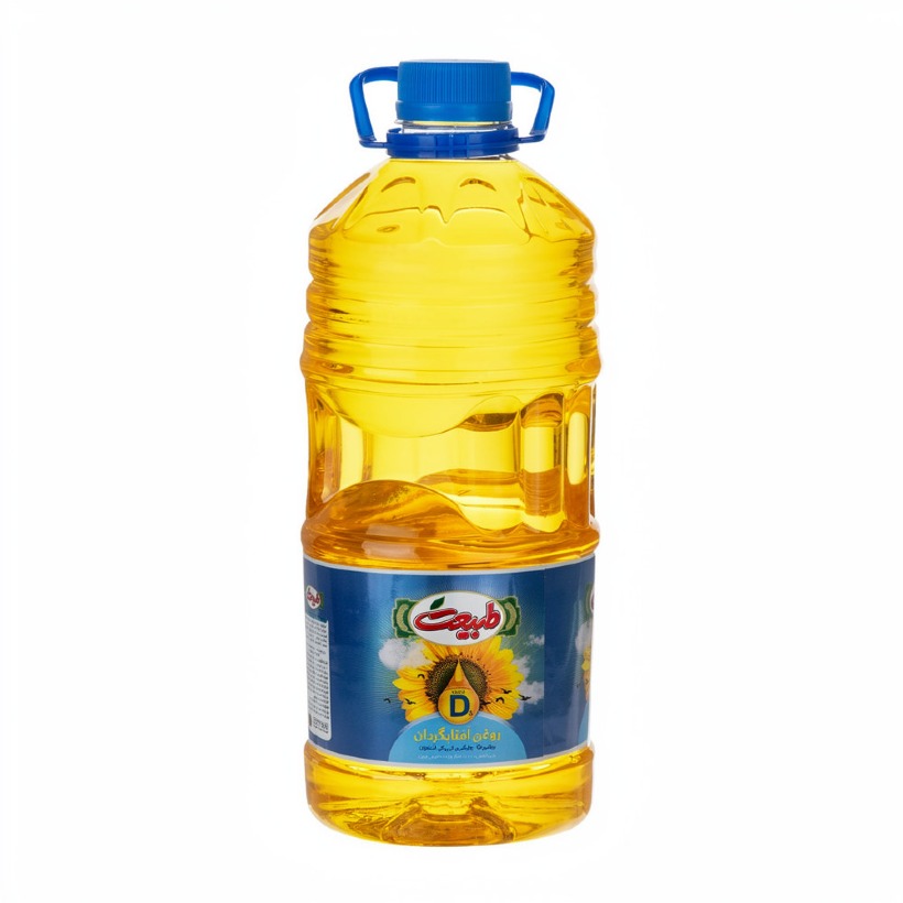 روغن مایع آفتابگردان طبیعت مخصوص پخت و پز و سالاد وزن 2700 گرمی (کارتن 6 عددی)