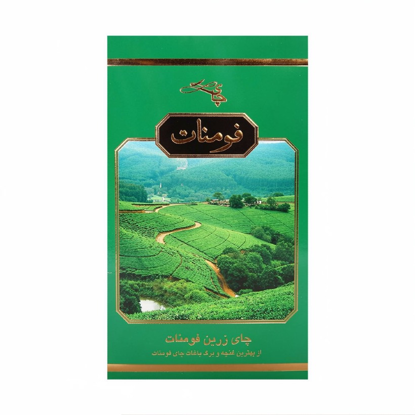 چای شکسته ممتاز زرین فومنات وزن 450 گرمی (کارتن 12 بسته‌ای)