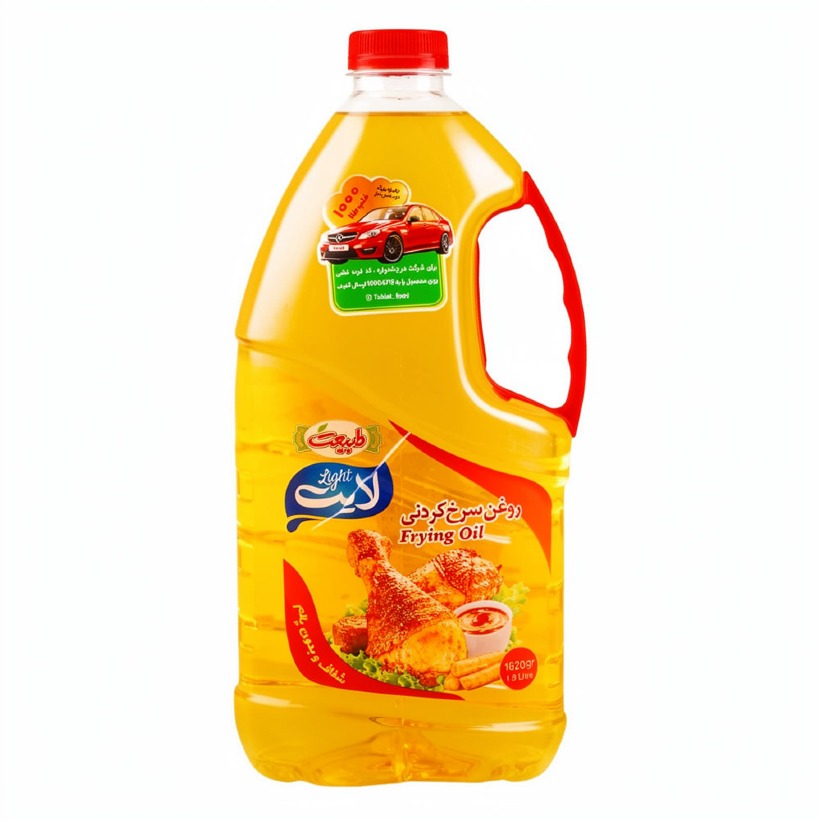 روغن مایع طبیعت مخصوص سرخ کردنی بدون پالم حجم 1.8 لیتری (کارتن 6 عددی)