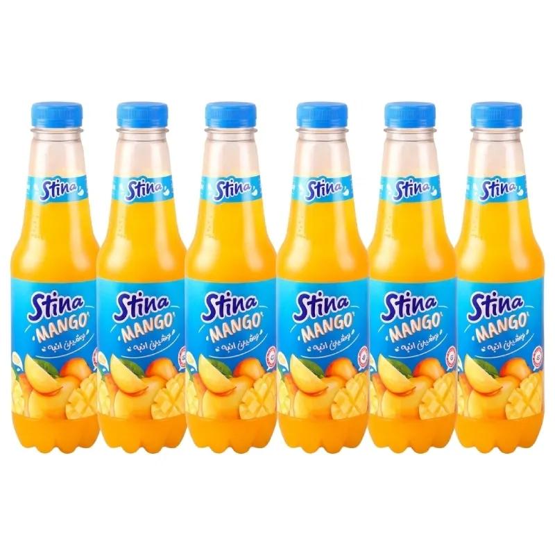 آبمیوه انبه استینا ظرف پت حجم 750 میلی لیتری (بسته 6 عددی)