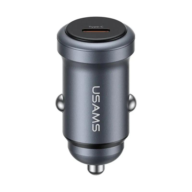 شارژر فندکی یوسمز مدل USAMS CC321 توان 30 وات