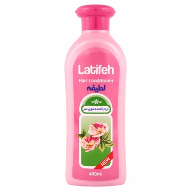 نرم کننده موی سر لطیفه مدل ( Flower ) حجم 400 میلی لیتری (کارتن 12 عددی)