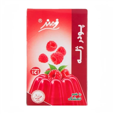 پودر ژله تمشک فرمند وزن 100 گرمی (کارتن 9 بسته‌ای)
