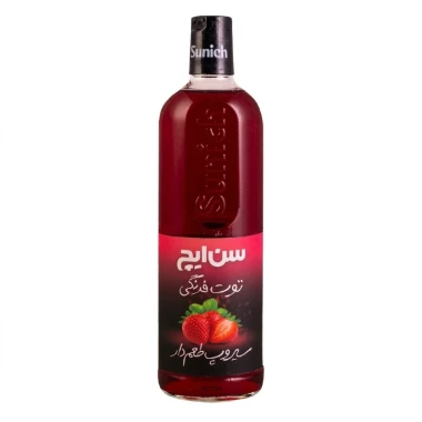 شربت سیروپ توت فرنگی سن ایچ حجم 820 میلی لیتری 