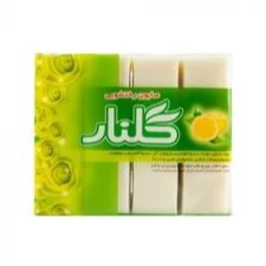 صابون لباسشویی گلنار  بسته 4 عددی 
