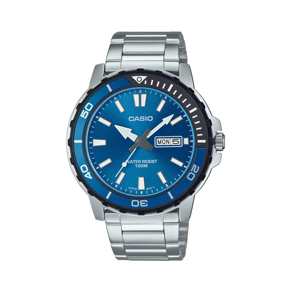 ساعت مردانه کاسیو کوارتز مدل Casio MTD-125D-2A1V