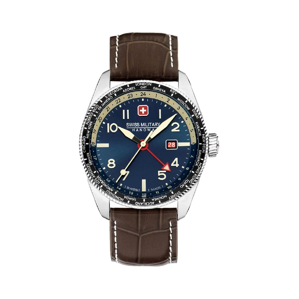 ساعت مردانه سوئیس میلیتاری کوارتز مدل Swiss military SMWGB0000506